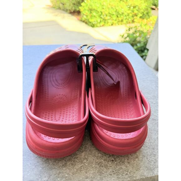 San Francisco 49ers FOCO Red Men\'s Big Logo Solid Clog w/ Strap NWT Sz XL 13-14 main image 4